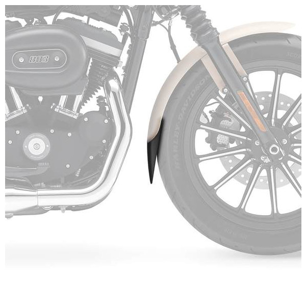 Pyramid Plastics Pyramid extenda fenda | matte black | harley davidson dyna street bob (114) 2021>current